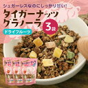 【ふるさと納税】 タイガーナッツグラノーラ（ドライフルーツ） 100g×3袋 シリアル グルテンフリー 無添加 オーガニック 有機 ナッツ 砂糖不使用 食物繊維 オーツ 麦 小袋 個包装