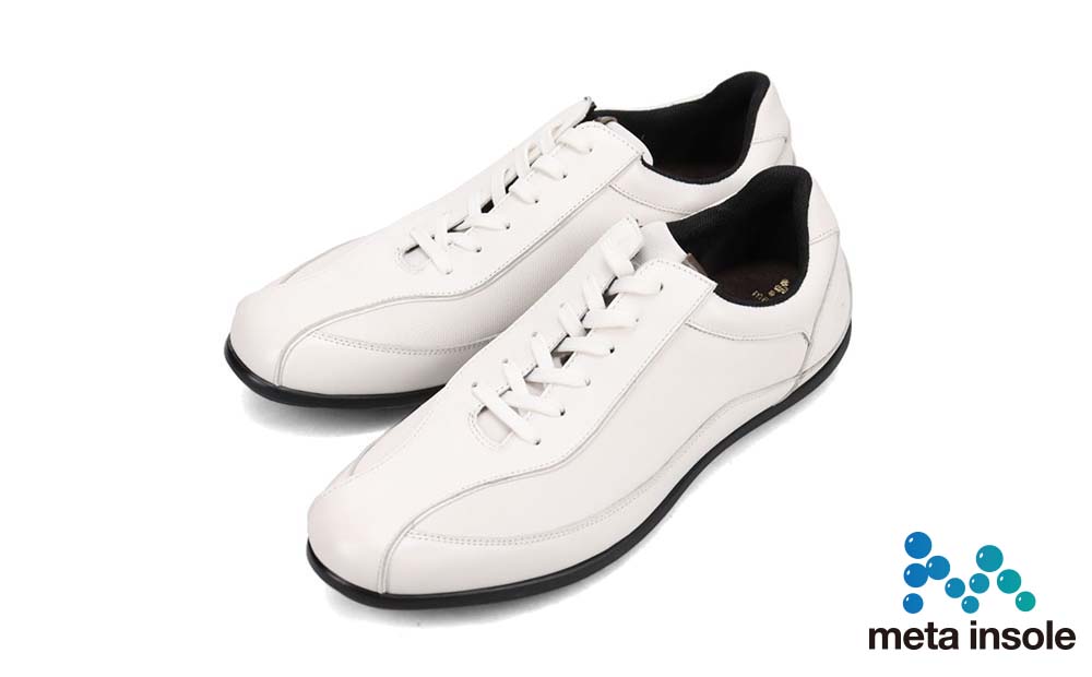 madras(マドラス) 紳士靴 meta insole搭載 M502AMT (ホワイト、25.0cm)