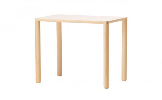 旭川家具　コサイン　coaデスク ナチュラル デスク 机 85×55×70cm 12.5kg 【 旭川家具 北海道 旭川市 木製 家具 コンパクトデスク 在宅ワーク 作業台 小デスク リビング学習 リビングデスク コンソールテーブル 選べるカラー エグゼクティブ ハイクラス デザイナーズ シンプル ナチュラル 手作り 北欧 おしゃれ 天然木 無垢 】_01740