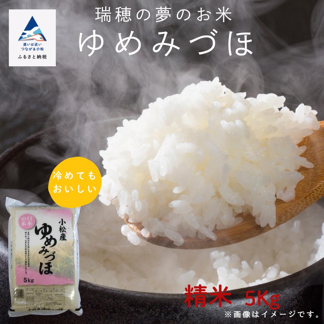 【ふるさと納税】 令和7年産先行予約 ゆめみづほ 精米 5kg 米 コメ お米 国産米 5キロ 5KG 5 小松市 石川県 011072【JA小松市】