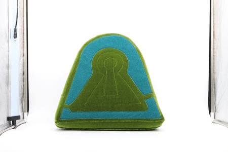 白髪山古墳(清寧天皇陵)クッション周濠付 Lサイズ