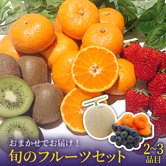 季節の果物 詰め合わせ フルーツセット 旬の果物をお任せで2～3品目お届け / 果物 セット 南島原市 / 吉岡青果 [SCZ012]