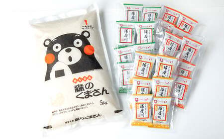 つぶ味噌仕立て 本格 フリーズドライ みそ汁（21食・3種）＆森のくまさん（米） ＜小セット＞／ お米 豚汁 味噌汁 セット 簡単 お手軽 食べ比べ 即席 お取り寄せ