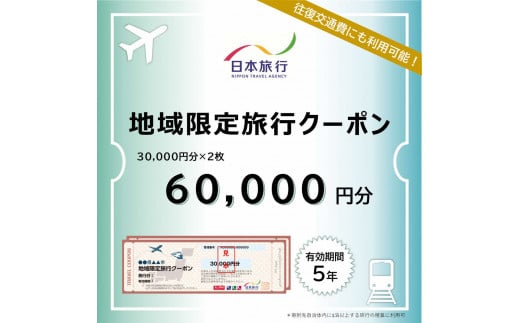 島根県出雲市　日本旅行　地域限定旅行クーポン60,000円分