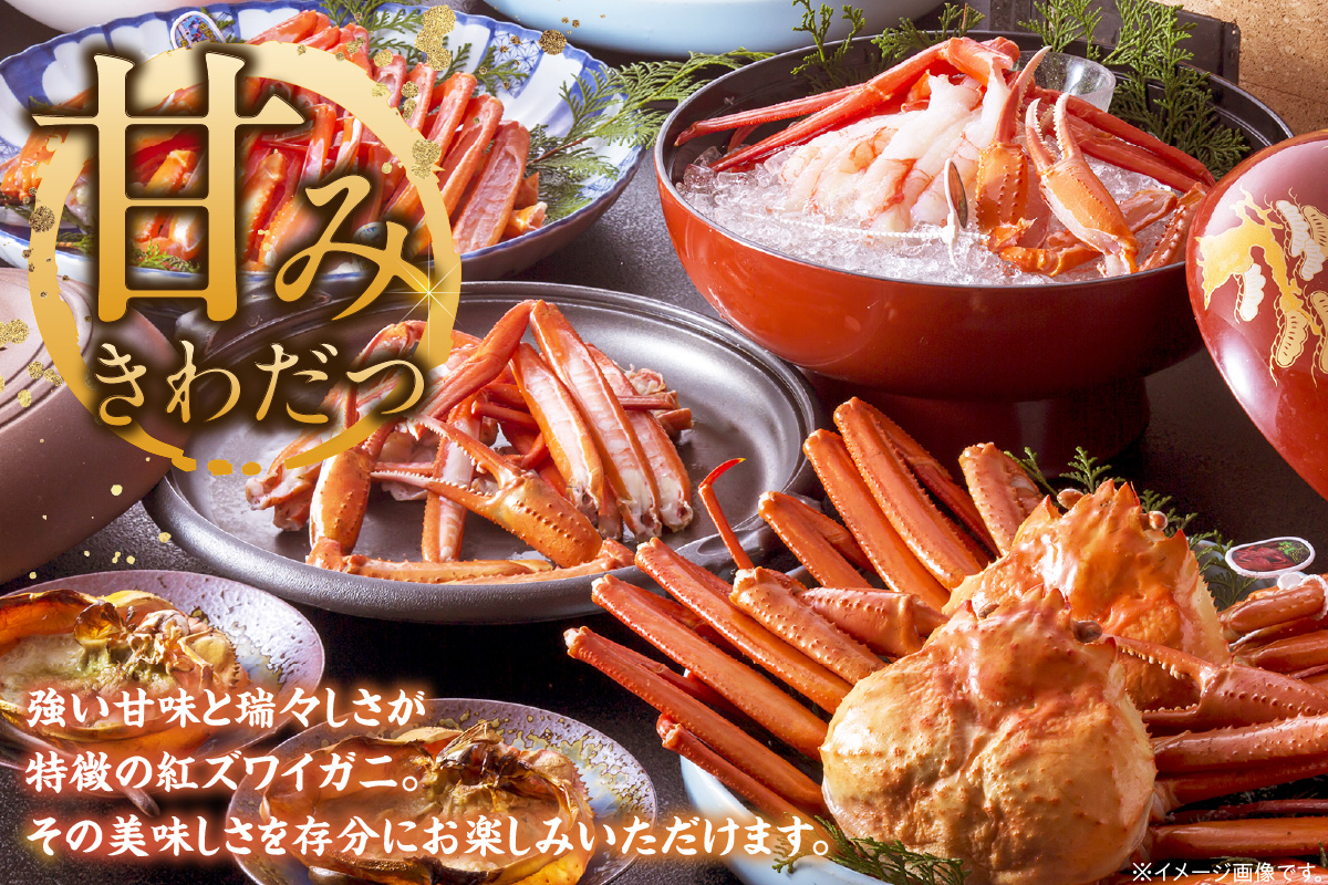 【紅ずわいがに（8肩）セット（冷蔵）】紅ズワイ かに 蟹 カニ 香住 新鮮 国産 鍋 かにすき 脚 足 爪 身 肩 大人気  兵庫県 香美町 香住 柴山 ズワイガニ 32000円 マルヨ食品 マルヨダ