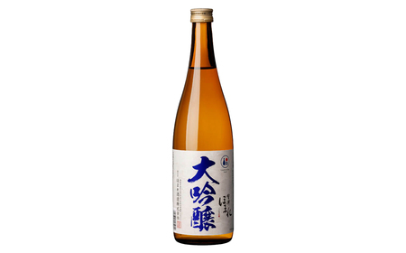日本酒　大吟醸 極 碧ラベル 720ml　ギフト　お土産　會津ほまれ　会津　喜多方【07208-0752】
