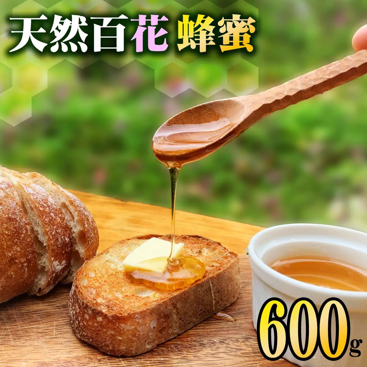 天然百花蜂蜜 600g ハチミツ はちみつ honey ニホンミツバチ 天然の花