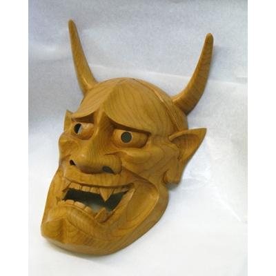 ふるさと納税 高山市 飛騨一位一刀彫　9号般若面 g112 |  | 03