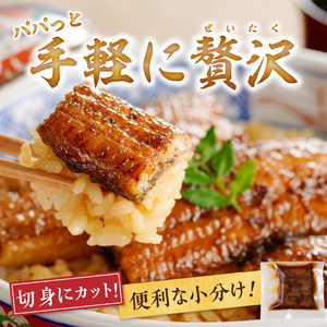 うなぎの蒲焼き　切身10袋セット_うなぎ 蒲焼き 切身 60g × 10袋 セット タレ付き 南九州産 真空パック 手軽 便利 小分け 温めるだけ 簡単調理 レンジ 湯煎 一人暮らし アレンジ レシピ