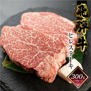 【ふるさと納税】 菊の井 飛騨牛 ヒレステーキ 150g×2枚 計300g 2人用 牛肉 高級牛肉 肉 赤身 下呂温泉 おすすめ 和牛 赤身 人気 ブランド牛 肉ギフト 国産　贈答品 ステーキ ギフト 赤身 ヒレ　【冷凍】 35000円 岐阜県 下呂市