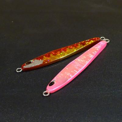 ふるさと納税 小樽市 ハンドメイドジグピンク20g・赤金30g　2点セット