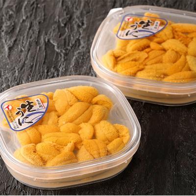 ふるさと納税 根室市 エゾバフンウニ塩水パック50〜60g×2P F-71004