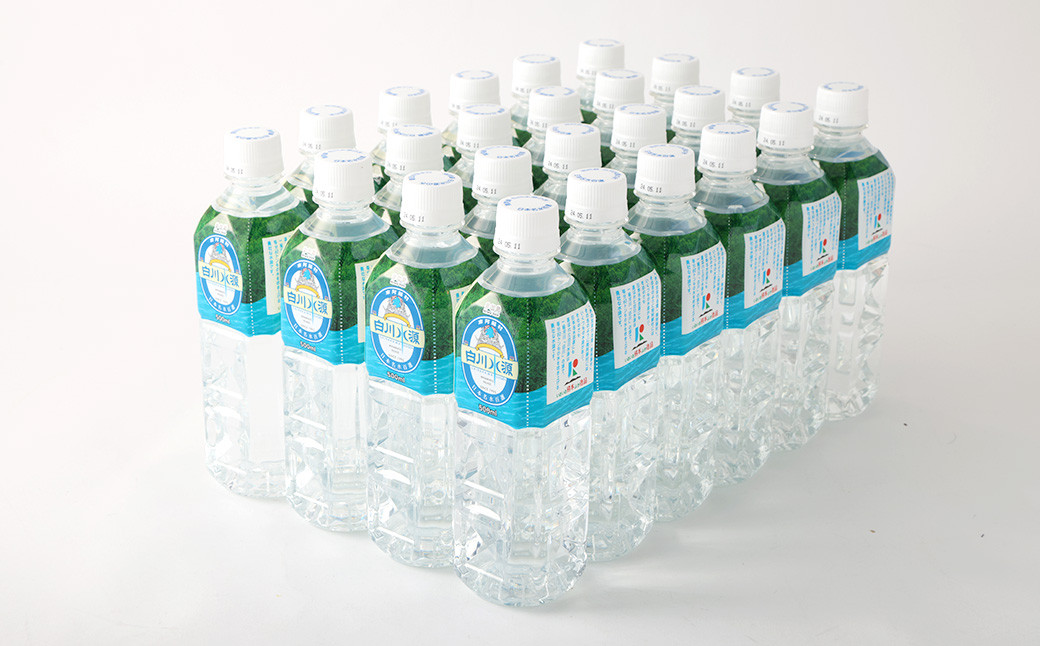 日本名水百選 ミネラルウォーター 「南阿蘇・白川水源」 500ml × 24本入
