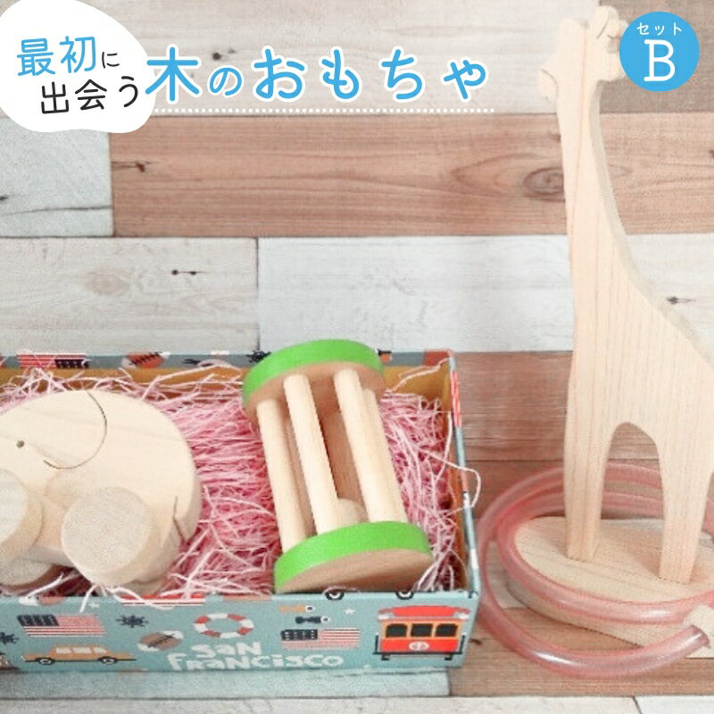 【ふるさと納税】 知育玩具 こだわりから生まれた木のおもちゃ セットB