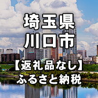 【ふるさと納税】埼玉県川口市への寄付（返礼品はありません）