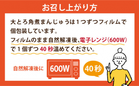 【全3回定期便】 長崎 大とろ角煮まんじゅう 10個  [DBG043]