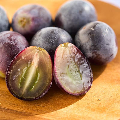 種なし巨峰(2房)【配送不可地域：離島】