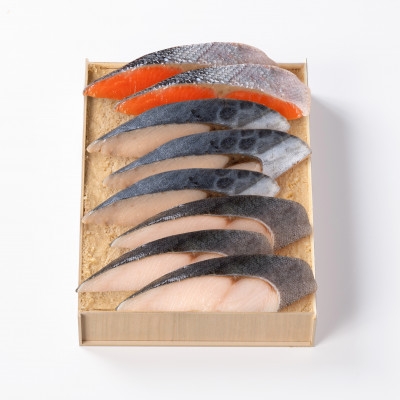 
                  鈴波の魚介みりん粕漬詰合せ＜サトコナ6A8＞【1710175】
                