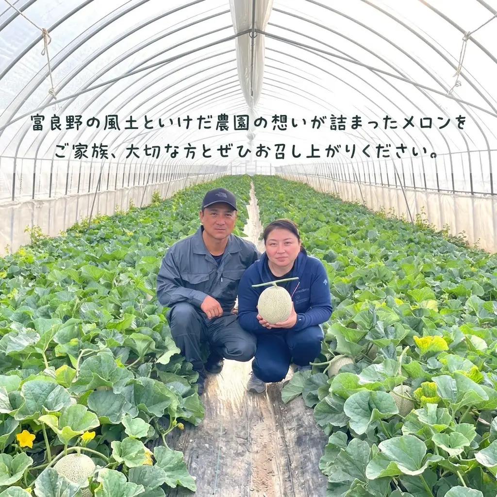 富良野メロン 赤肉 フルーツ 富良野メロン【2玉 計3.2kg以上】先行予約