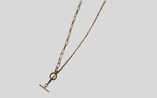 [Cherieオリジナルネックレス]shine through necklace (cutball)