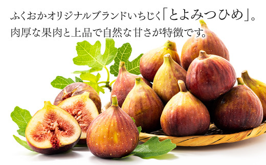 福岡で大切に育てられている、ふくおかオリジナルブランドいちじくです。