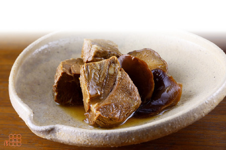 紫野和久傳【牛とあわび茸の旨煮】