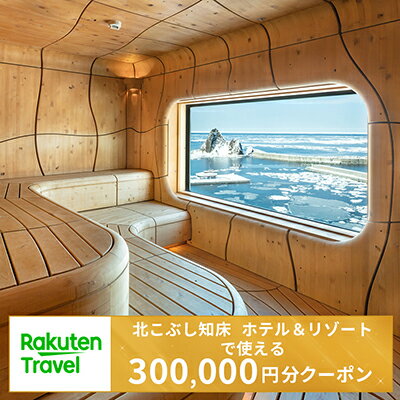【ふるさと納税】＜北こぶし知床　ホテル＆リゾート＞で使える楽天トラベルクーポン 寄付額1,000,000円