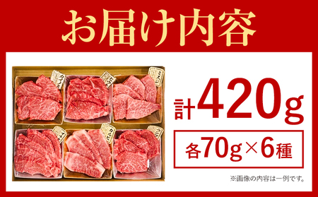 博多和牛 希少部位 おまかせ 6種 セット 株式会社木村食品《30日以内に出荷予定(土日祝除く)》小竹町 博多和牛 牛肉 焼肉用 焼肉 カルビ 上カルビ カイノミ ミスジ フランク トウガラシ トモサ
