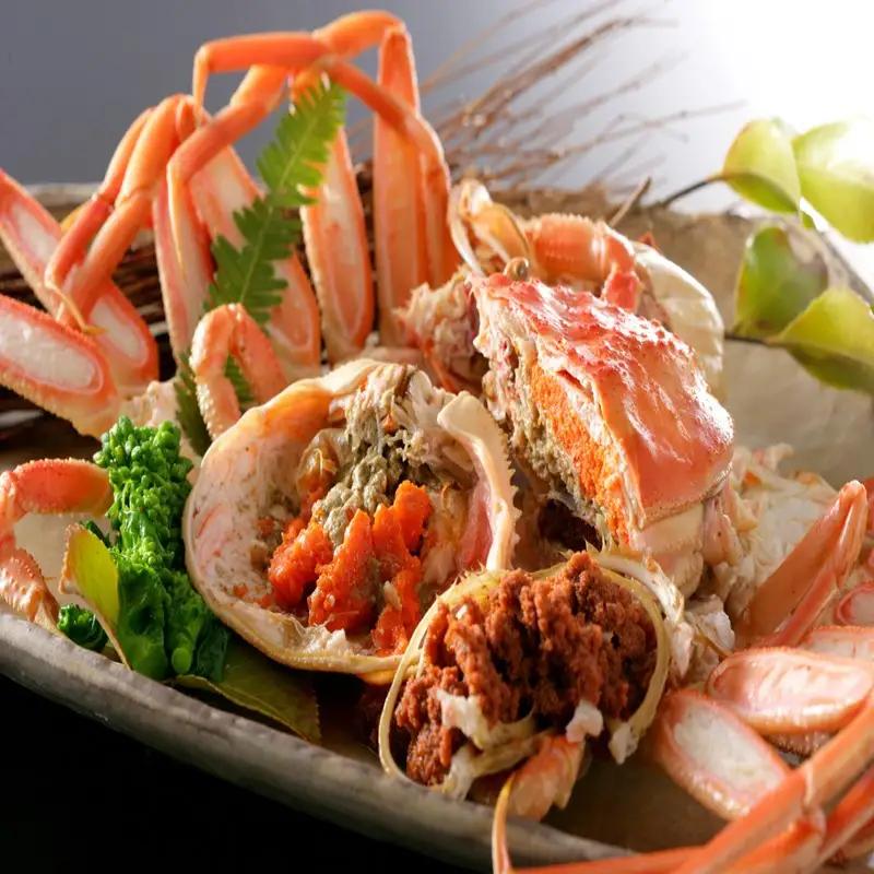 【カニ】【期間限定・冬の味覚！】釜ゆでせこがに 大サイズ (230ｇ～250ｇ) 3匹入り （11月発送）／北畿水産 カニ