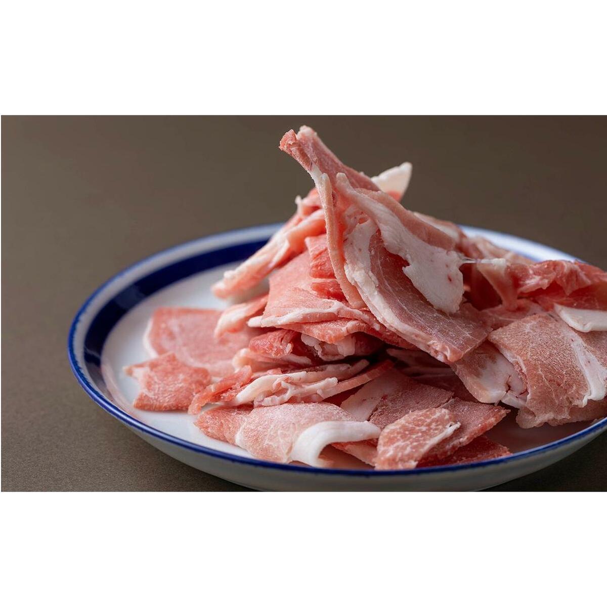 北海道産 健酵豚 小間切れ ＆ ひき肉 計 2.4kg (各400g×3パック) _イメージ2