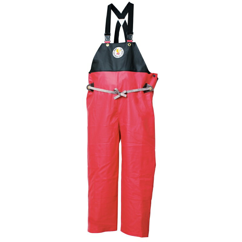 【ふるさと納税】 ハイパーマリンエクセル　プロ　オーバーオール【選べる カラー サイズ】 / 日本製 防水 ウェア 防水加工 防寒 防寒着 サロペット 作業着 レッド ブラック 和歌山県 由良町