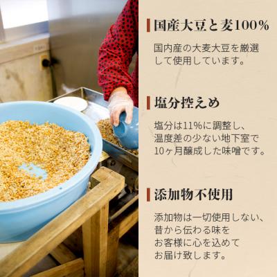 ふるさと納税 椎葉村 【国内産大豆・麦使用】鶴富みそ 700g |  | 01