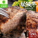 【ふるさと納税】ハンバーグ 松阪牛 ギフト 肉 牛肉 国産 120g 4個 デミグラスソース 100g 4セット 真空パック 冷凍 厳選 手作り こだわり 旨味 食感 香り 深み 三重県 玉城町 まるよし