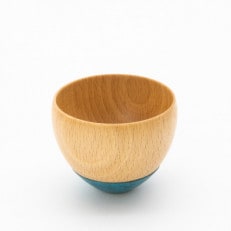 【高岡銅器】KISEN Guinomi Sake Cup DON Turquoise Blue