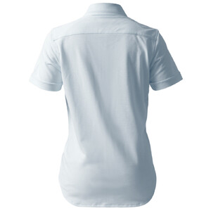 DJS-003 decollouomo メンズパイロットシャツ半袖（生地／コンコルド）スカイブルー／Lサイズ