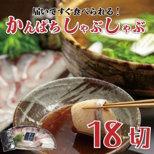 かんぱち 鍋しゃぶしゃぶ用 18切 昆布付き かんぱち鍋 しゃぶしゃぶ鍋 鍋 海鮮鍋
