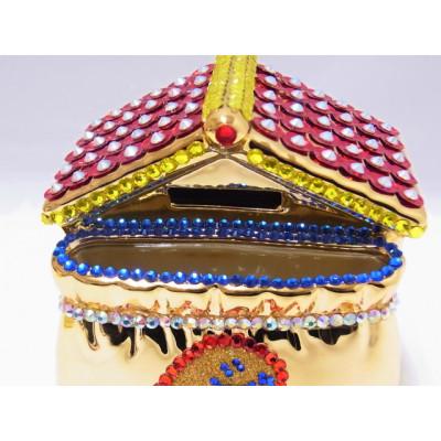 ふるさと納税 中間市 金運大当たり神社バンク(宝くじポケット付き) |  | 02