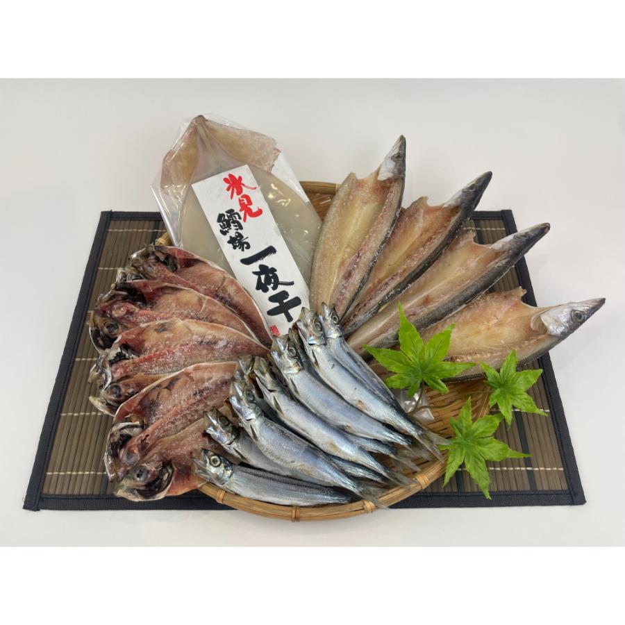 ＜鱈場＞【特選】氷見産一夜干し４種詰合せ