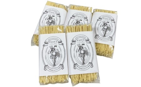 関ケ原町産ふわりもち使用 関ケ原パスタ（ストレート麺）計1500g（300g×5袋 約15人前）