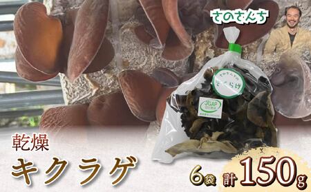 乾燥キクラゲ 25g 6袋 キクラゲ