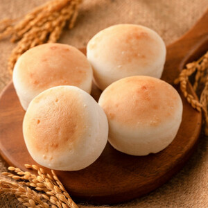 国産米粉100%!グルテンフリー・アレルゲンフリー対応!金芽米の米粉丸パン8個入り(冷凍食品)【配送不可地域：離島】【1715713】