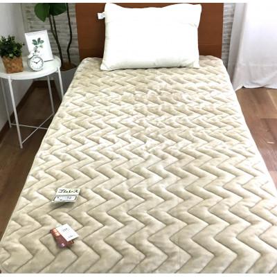 ふるさと納税 泉大津市 C.R.P加工　敷きパッド　ダブル　140×205cm　ベージュ　1枚　31584WBE |  | 02