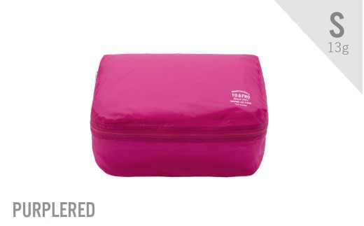 【TO&FRO】軽すぎるポーチ ORGANIZER AIR【Sサイズ・パープルレッド】