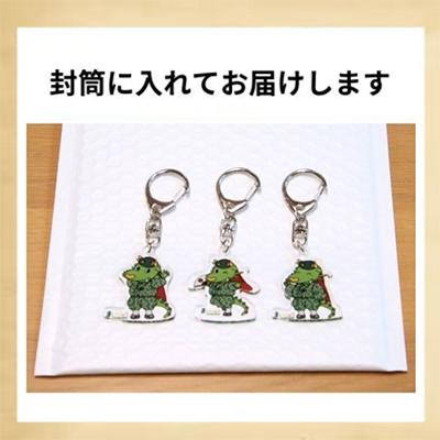 ふるさと納税 龍ケ崎市 龍ケ崎市公式マスコットキャラクター まいりゅうアクリルキーホルダー3個 |  | 02