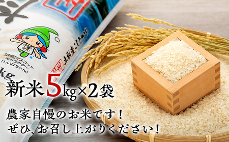 【令和8年2月中旬発送】信州立科産コシヒカリ5㎏×2袋(令和7年産米)