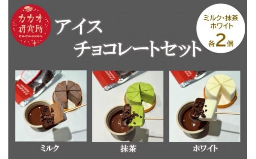 
										
										カカオ研究所 アイスチョコレートセット(6個入り)【B5-049】
									
