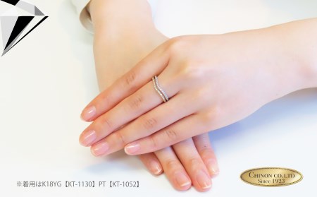 ウェーブダイヤモンドリング K18ピンクゴールド ジュエリー 指輪 宝石