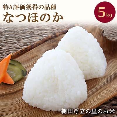 ふるさと納税 松浦市 松浦の寒暖差が味の決め手!特A評価獲得の品種「なつほのか」棚田浮立の里のお米5kg