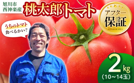 
                  旭川市西神楽産 桃太郎トマト2kg_05907
                