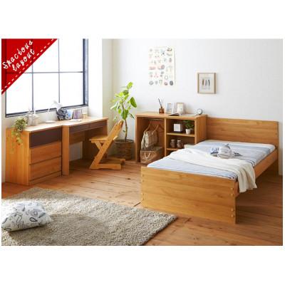 ふるさと納税 大川市 大川家具　システムベッド　マッシュ　ブラウン(ベッド、デスク、チェスト、シェルフ) |  | 02